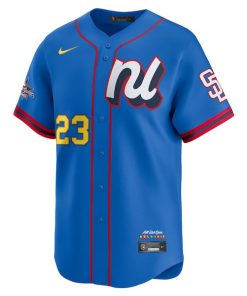 Alternative view of Fernando Tatis Jr. National League Nike 2025 All-Star Edition Limited Player Jersey - Blue