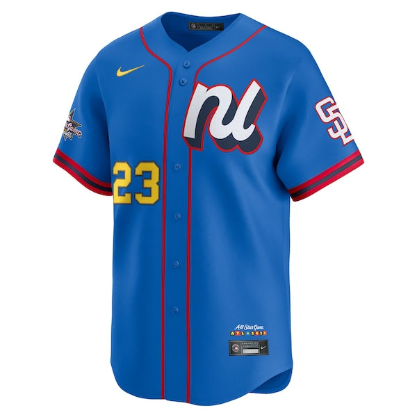 Fernando Tatis Jr. National League Nike 2025 All-Star Edition Limited Player Jersey - Blue - Image 2