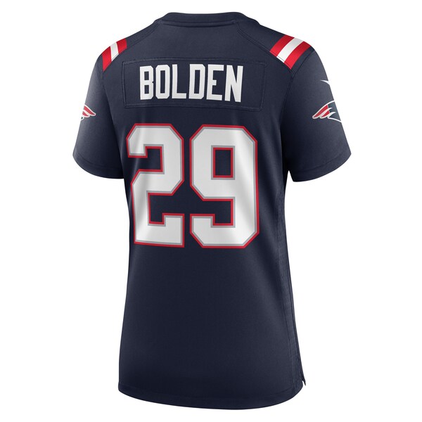 Isaiah Bolden New England Patriots Nike Women's Team Game Jersey - Navy - Image 3