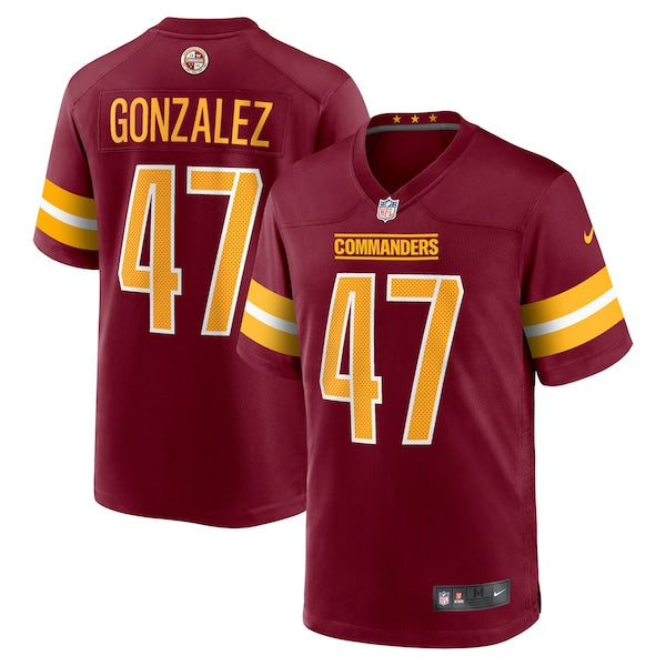 Zane Gonzalez Washington Commanders Nike Game Jersey - Burgundy