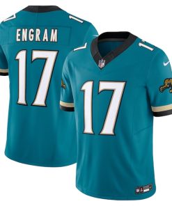 Evan Engram Jacksonville Jaguars Nike Prowler Throwback Vapor F.U.S.E. Limited Jersey - Teal