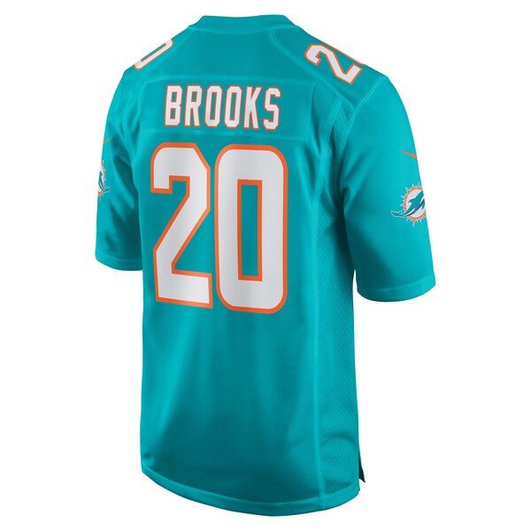Jordyn Brooks Miami Dolphins Nike Game Jersey - Aqua - Image 4