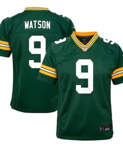Christian Watson Green Bay Packers Nike Youth Team Player Game Jersey - Green