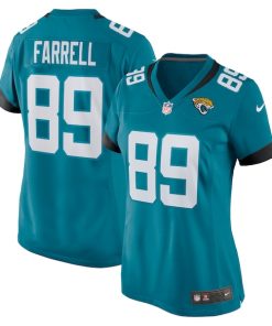 Luke Farrell Jacksonville Jaguars Nike Women's Game Jersey - Teal