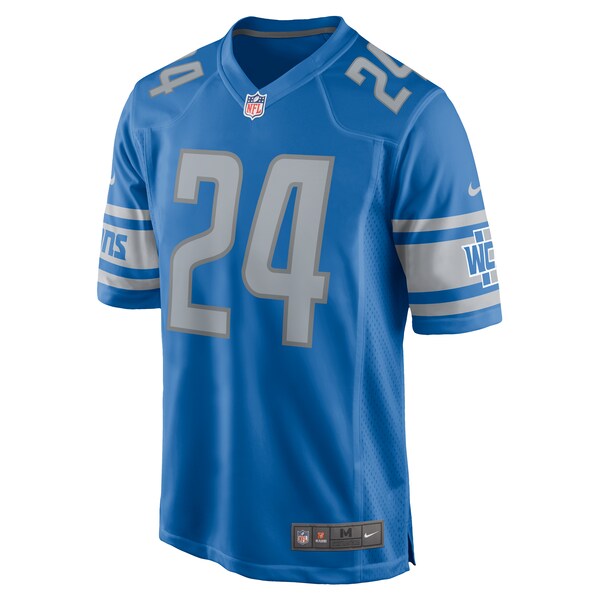 Steven Gilmore Detroit Lions Nike Team Game Jersey - Blue - Image 2