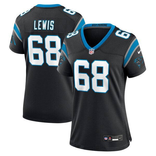 Damien Lewis Carolina Panthers Nike Women's Game Jersey - Black - Image 2