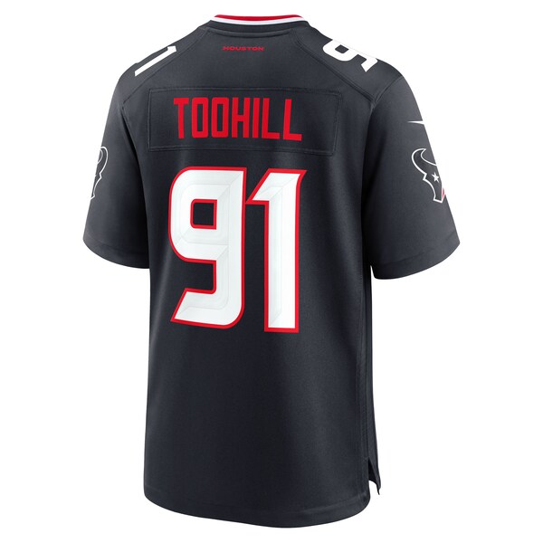 Casey Toohill Houston Texans Nike Team Game Jersey - Navy - Image 3