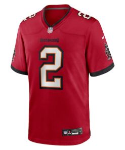 Alternative view of Youth Emeka Egbuka Tampa Bay Buccaneers Nike Team  Game Jersey -  Red