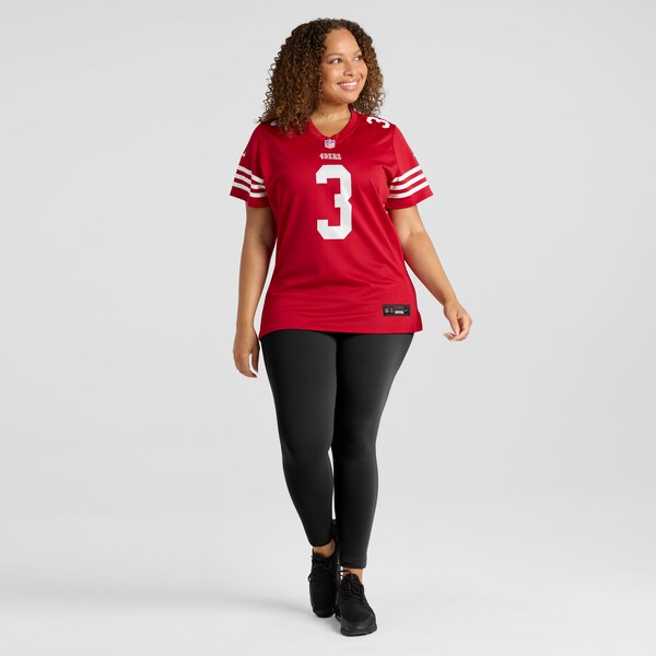 Mitch Wishnowsky San Francisco 49ers Nike Women's Game Jersey - Scarlet - Image 6
