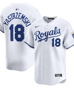 Mike Yastrzemski Kansas City Royals Nike Home Limited Player Jersey - White