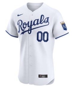 Alternative view of Kansas City Royals Nike Home Elite Pick-A-Player Retired Roster Jersey - White