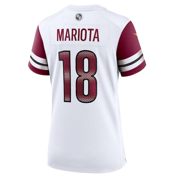 Marcus Mariota Washington Commanders Nike Women's Game Jersey - White - Image 3