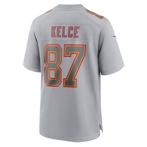 Travis Kelce Kansas City Chiefs Nike Super Bowl LVIII Atmosphere Fashion Game Jersey - Gray - Image 3