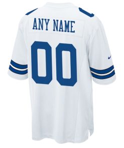 Alternative view of Dallas Cowboys Nike Custom Game Jersey - White