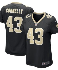 Ryan Connelly New Orleans Saints Nike Women's Team Game Jersey -  Black