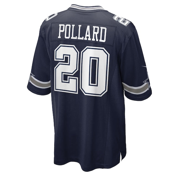 Tony Pollard Dallas Cowboys Nike Game Player Jersey - Navy/White - Image 3