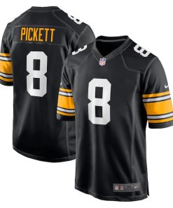 Kenny Pickett Pittsburgh Steelers Nike Player Alternate Game Jersey - Black