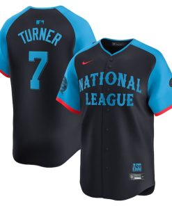 Trea Turner National League Nike 2024 MLB All-Star Game Limited Player Jersey - Navy