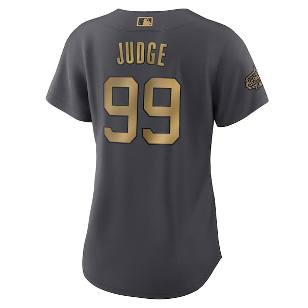 Aaron Judge New York Yankees Nike Women's 2022 MLB All-Star Game Replica Player Jersey - Charcoal - Image 3