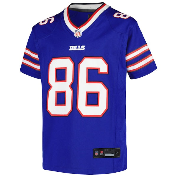 Dalton Kincaid Buffalo Bills Nike Youth Game Jersey - Royal - Image 2