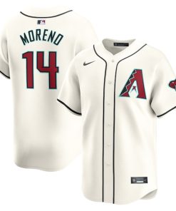 Gabriel Moreno Arizona Diamondbacks Nike Home Limited Player Jersey - White
