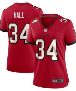 Bryce Hall Tampa Bay Buccaneers Nike Women's Team Game Jersey -  Red