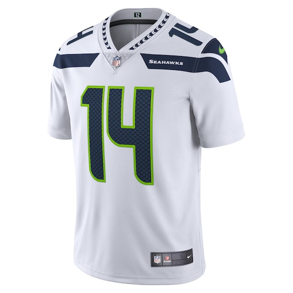 DK Metcalf Seattle Seahawks Nike Vapor Limited Jersey - White - Image 2