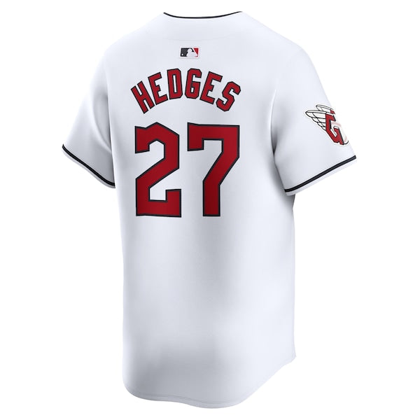 Austin Hedges Cleveland Guardians Nike Home Limited Player Jersey - White - Image 3