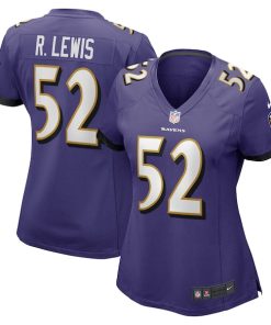 Ray Lewis Baltimore Ravens Nike Women's Retired Player Jersey - Purple
