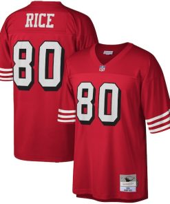 Jerry Rice San Francisco 49ers Legacy Replica Jersey - Scarlet