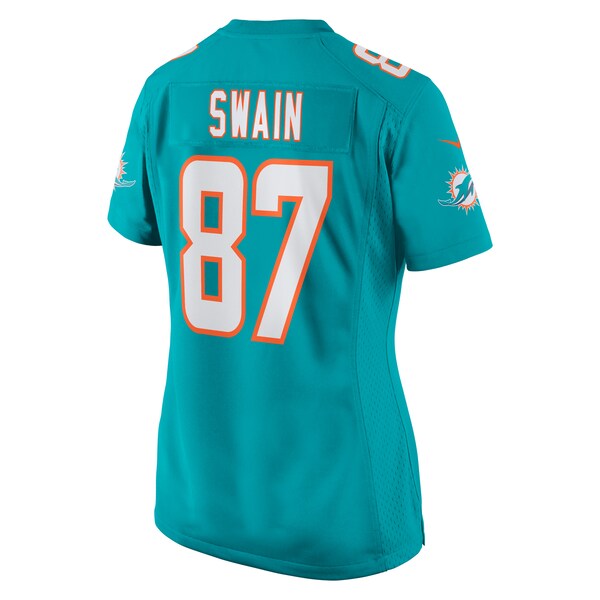 Freddie Swain Miami Dolphins Nike Women's Game Jersey - Aqua - Image 3
