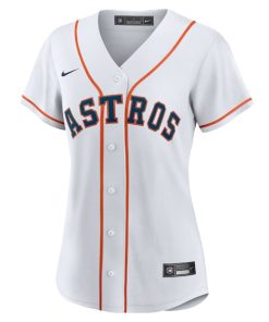 Alternative view of Christian Walker Houston Astros Nike Women's Home Replica Jersey - White