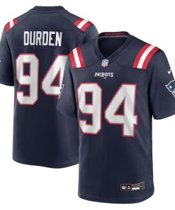 Cory Durden New England Patriots Nike Team Game Jersey -  Navy