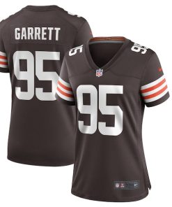 Myles Garrett Cleveland Browns Nike Women's Player Game Jersey - Brown