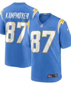Hunter Kampmoyer Los Angeles Chargers Nike Game Player Jersey - Powder Blue