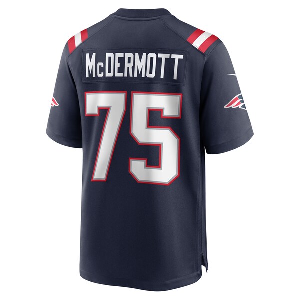 Conor McDermott New England Patriots Nike Home Game Player Jersey - Navy - Image 3
