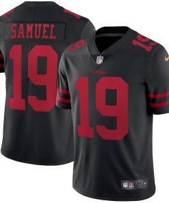 Men's San Francisco 49ers Deebo Samuel Nike Vapor Limited Jersey - Black