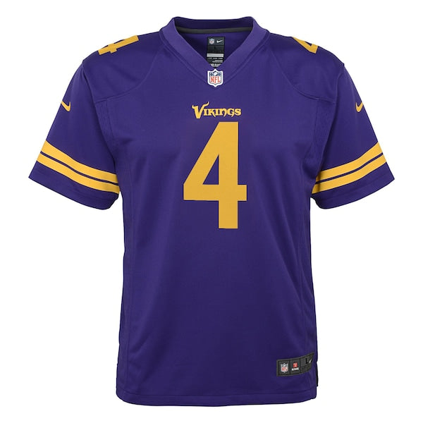 Dalvin Cook Minnesota Vikings Nike Youth Game Jersey - Purple - Image 3