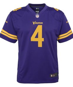 Alternative view of Dalvin Cook Minnesota Vikings Nike Youth Game Jersey - Purple
