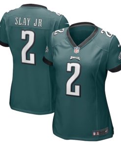 Darius Slay Jr. Philadelphia Eagles Nike Women's Game Jersey - Midnight Green