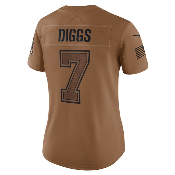 Trevon Diggs Dallas Cowboys Nike Women's 2023 Salute To Service Limited Jersey - Brown - Image 3