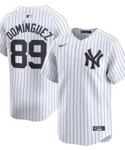 Jasson Dominguez New York Yankees Nike Home Limited Player Jersey - White