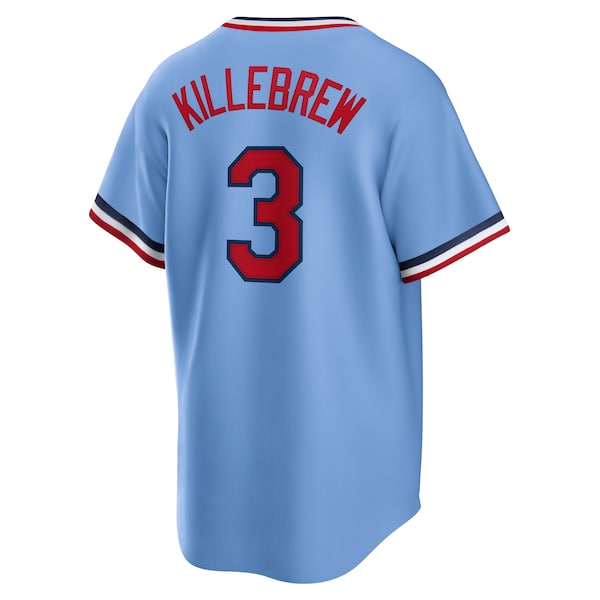Harmon Killebrew Minnesota Twins Nike Road Cooperstown Collection Player Jersey - Light Blue - Image 3