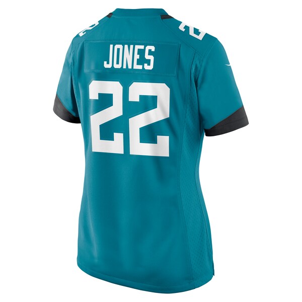 Jarrian Jones Jacksonville Jaguars Nike Women's Game Jersey - Teal - Image 4