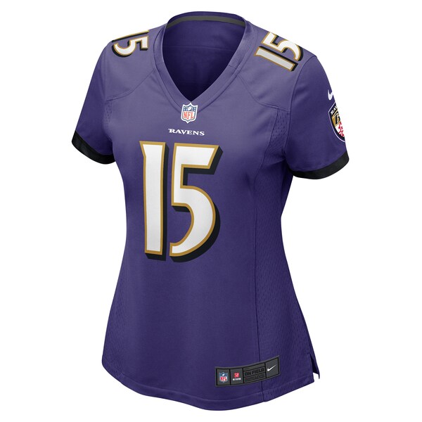 Nelson Agholor Baltimore Ravens Nike Women's Game Jersey - Purple - Image 2