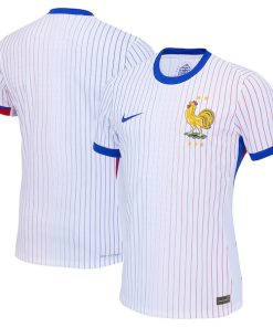 France National Team Nike 2024 Away Authentic Blank Jersey - White