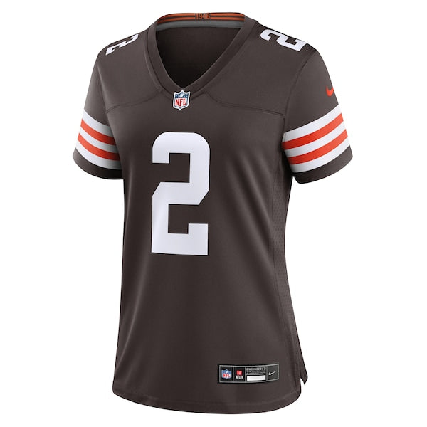 DeAndre Carter Cleveland Browns Nike Women's Team Game Jersey - Brown - Image 8