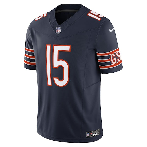 Rome Odunze Chicago Bears Nike Vapor F.U.S.E. Limited Jersey - Navy - Image 2