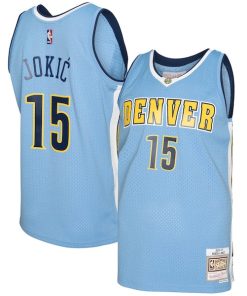 Nikola Jokic Denver Nuggets 2016/17 Swingman Jersey - Light Blue