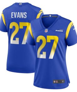 Tiyon Evans Los Angeles Rams Nike Women's Home Game Jersey - Royal